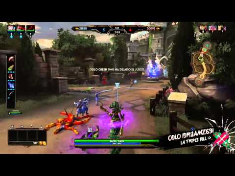 SMITE Joust 3v3 Triple Kill Medusa