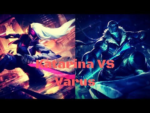 Katarina VS Varus MID - FULL AP KATARINA -