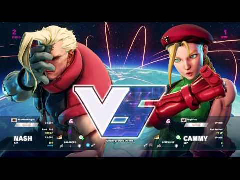 SFV Beta 3: Nash ranked matches