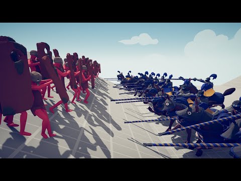 Jouster vs Tribal Units Totally Accurate Battle Simulator