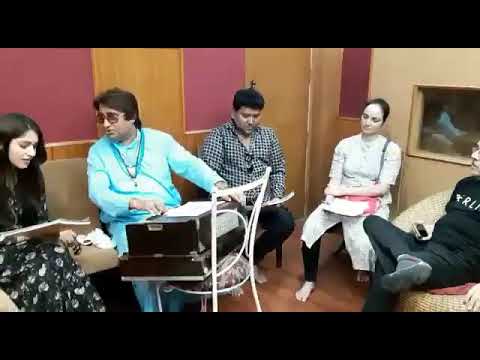 Film Song Reharsal with Music Composer Dilip Sen Sameer Sen @ AB Sound Studio