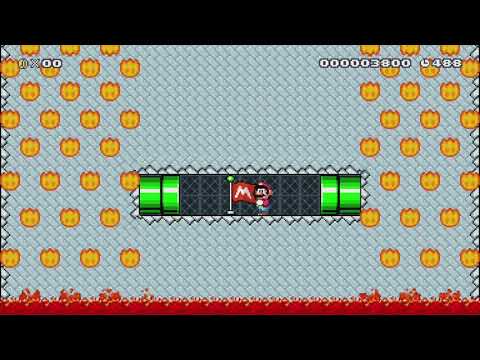 Super Ouoyupot bros 2-4 Puzzles by Marcelo ~ World Record! - Super Mario Maker - No Commentary 1bm
