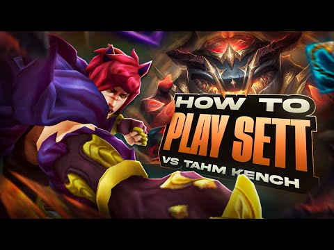 Top Tips to CRUSH Tahm Kench as Sett 🐸💥 - Easy Lane Domination!