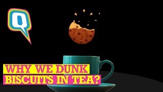 Why We Love Dunking Biscuits Into A Milky Drink | Quint Neon