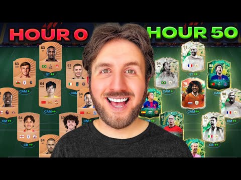 I Spent 50 Hours Upgrading a NEW FC 26 Account! 