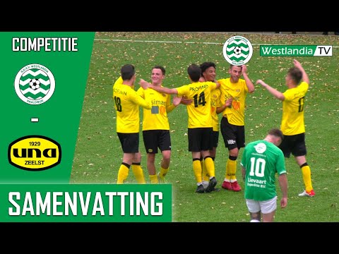 ⚔️ | UNA MAATJE TE GROOT VOOR WESTLANDIA - Westlandia - UNA (17-10-2021 - Derde Divisie)