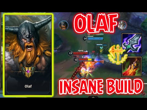 OLAF INSANE JUNGLE BUILD - WILD RIFT JUNGLE - OLAF ATTACKSPEED 100% LIFESTEAL 100%