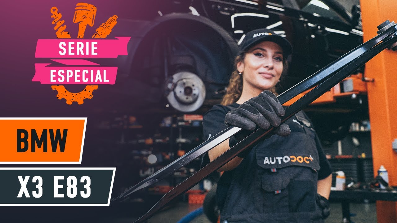 Cómo cambiar: brazo de control inferior de la suspensión trasera - BMW X3 E83 | Guía de sustitución