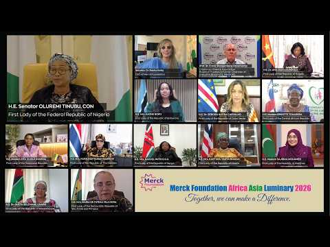 H.E. First Lady of Nigeria speech at 13th Merck Foundation Africa Asia Luminary (Online) 2026