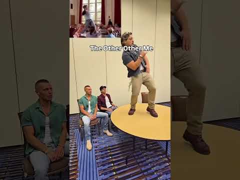Andy Lawrence recreates the table dance from THE OTHER ME #lawrencebrothers #nostalgia #dcom #90s