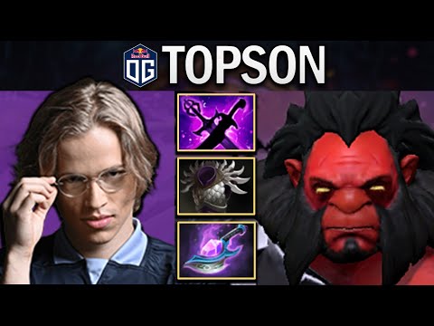OG.TOPSON NEW META AXE WITH ARCANE BLINK - DOTA 2 7.31 GAMEPLAY