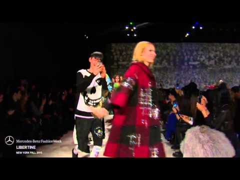 LIBERTINE: FINAL WALK AT MBFW NY F/W 2015 COLLECTIONS