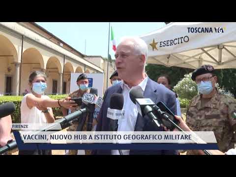 2021-07-12 FIRENZE - VACCINI, NUOVO HUB A ISTITUTO GEOGRAFICO MILITARE