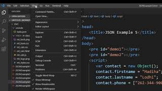 Microsoft Visual Studio Code - How to view HTML code in a browser