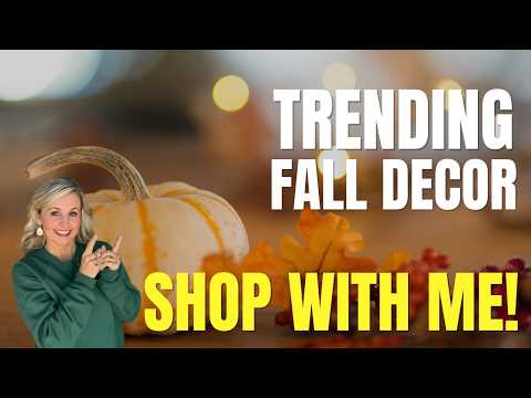 WHAT WILL BE TRENDING FOR FALL HOME DECOR 2026 + SHOP WITH ME HOMEGOODS, KIRKLAND'S, AND HOBBY LOBBY