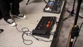 Video thumbnail for Boss GT100 Guitar Multi-Effects Processor Pedal - Boss GT100 NAMM 2012 by American Musical Supply