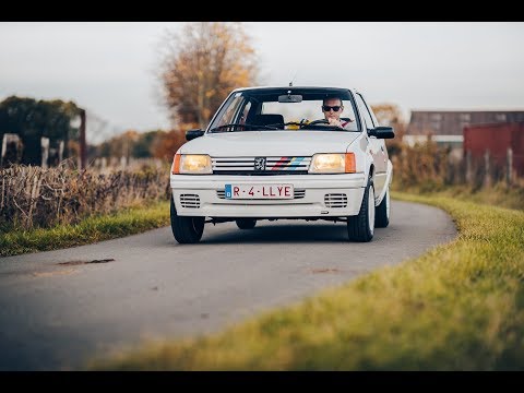 Peugeot 205 Rallye with Group N Exhaust Sound