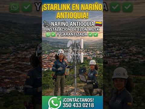 ¡Nariño, Antioquia se conecta al mundo con la mejor tecnología! 🚀🌎