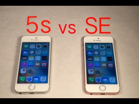 iPhone SE vs iPhone 5s Speed Test Comparison