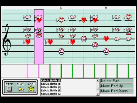 Mario Paint: Kabula Battle- Kirby Super Star Ultra