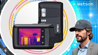 HSFTOOLS P2W Thermal Camera 256x192 IR Resolution,Dual-Camera Thermal Imaging Camera