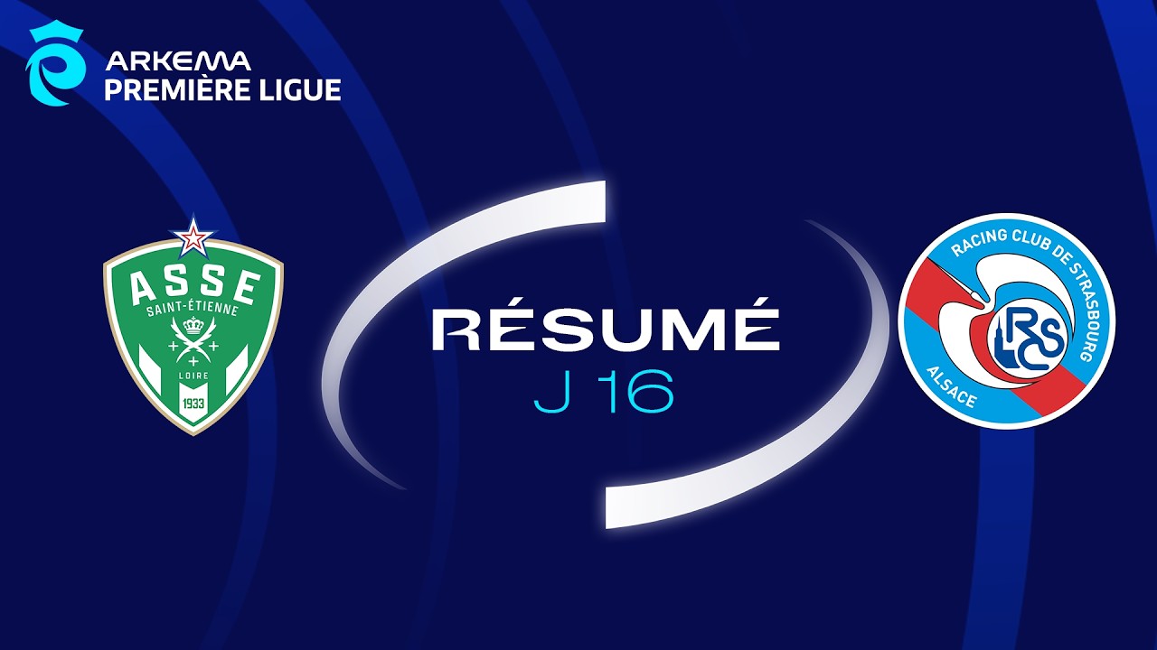 Saint Étienne vs Strasbourg Highlights