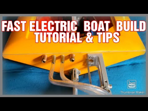 Rc boat Delta force 35 mono hull build