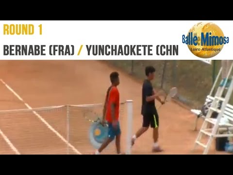 BERNABE (FRA) vs YUNCHAOKETE (CHN) Round 1 - Center Court