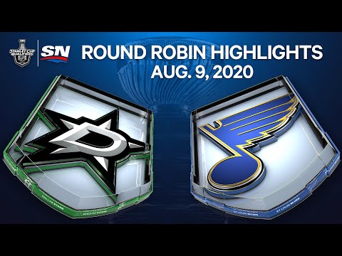 NHL Highlights | Stars vs. Blues, Round Robin – Aug. 9, 2020