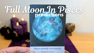 10/06/2025 🌕 - FULL MOON IN PISCES (Revati) PREDICTIONS | Vedic Astrology