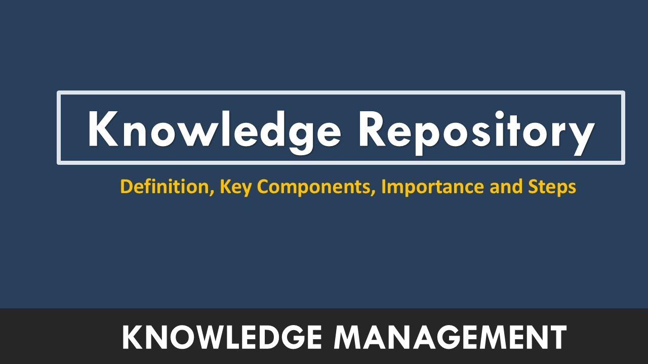 Knowledge Repository | Steps to Implement a Knowledge Repository