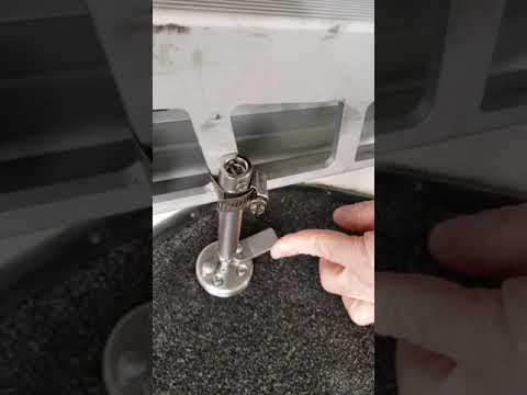 T-H Marine Troll-Tamer Trolling Motor Lock a Better alternative to Trolling Motor Stabilizer.