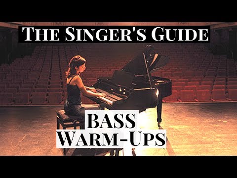 The Singer's Guide | Bass Vocal Warm-Up Exercises 🎶