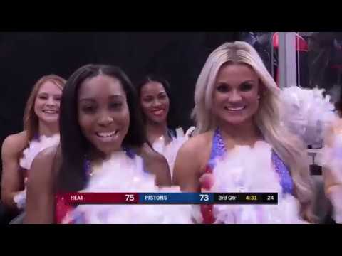 NBA - Detroit Pistons vs Miami Heat - Full Game Highlights - 12th November 17
