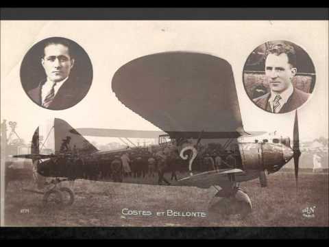 Max Réjean " le point d'interrogation "aux aviateurs Costes et Bellonte  1930