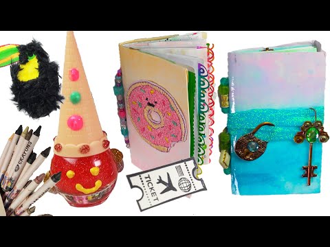 DIY Summer Craft Junk Journals