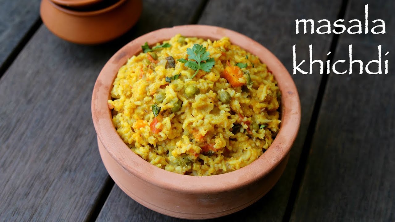 masala khichdi recipe | vegetable khichdi | moong dal masala khichdi