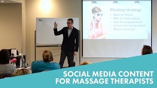 Finding the BEST Social Media Content for Massage Therapists