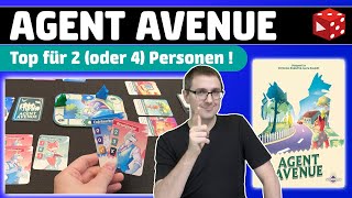 Klein aber fein! Agent Avenue - Top Spiel 2 Personen (mit gelungener Team Variante)