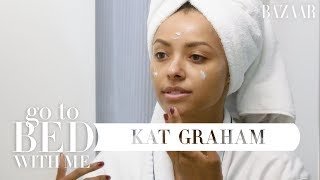 Kat Graham&#39;s Nighttime Skincare Routine | Go To Bed With Me | Harper&#39;s BAZAAR