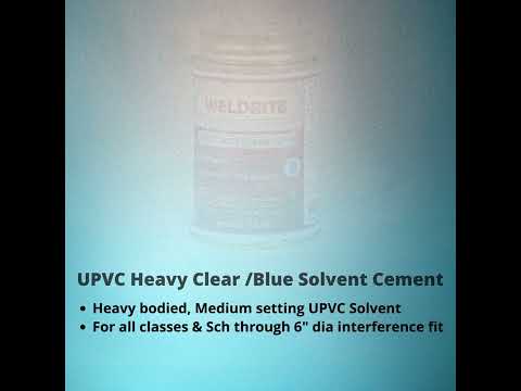 59 ML WELDRITE Heavy Duty Blue UPVC Solvent Cement