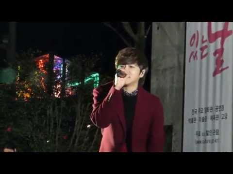 2015.11.25 정동하 전남 담양행사 - 빗물, 마지막 멘트 -