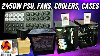 Computex 2025: CPS PCCooler - Anime Coolers, Glass Cases & 2450W Monster PSU