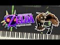 The Legend of Zelda Majora's Mask - Bremen March Theme Piano Tutorial Synthesia