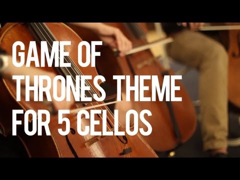 Game of Thrones Theme for 5 Cellos - String Theory