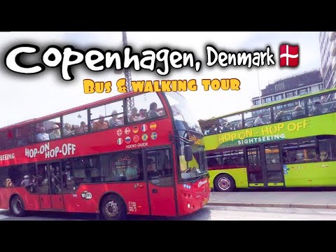 DENMARK TRAVEL VLOG part 8/COPENHAGEN HOP ON HOP OFF /Bus Sightseeing Tour Copenhagen