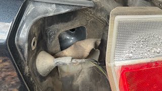 2014 GMC Terrain Denali water leaking into spare tire area and trunk area fix