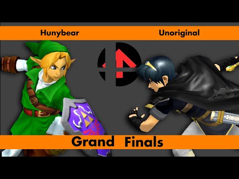 Unoriginal (Marth) vs Hunybear (Link) Grand Finals - Rocketown Rumble #4