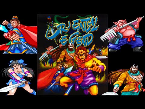 Oriental Legend / Xi You Shi E Zhuan (Arcade) Gameplay (HD) - YouTube