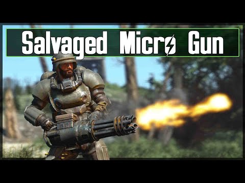 Lore-Friendly Heavy Weapon Mod For Fallout 4